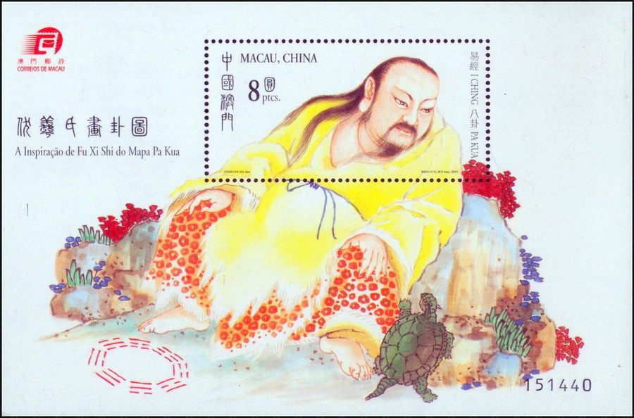 (澳)易经八卦小型张 参考图