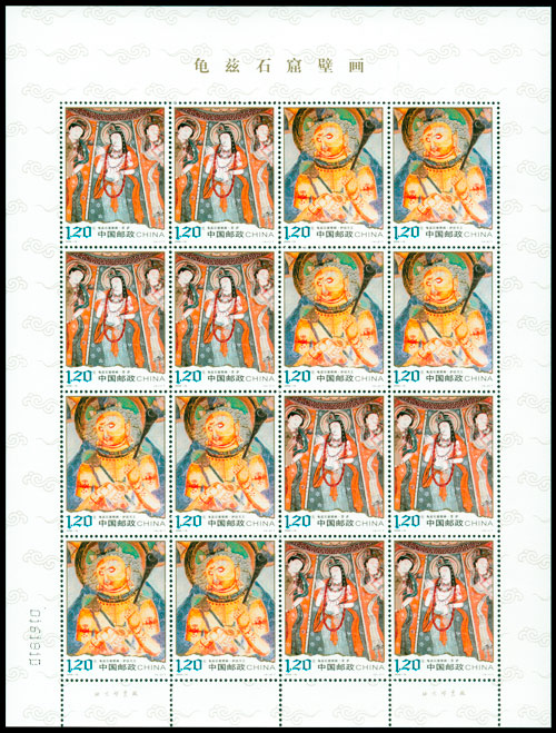 2008-16 龟兹石窟壁画(T) 品种参考图