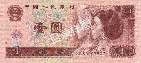 四版币 壹圆(1996)
